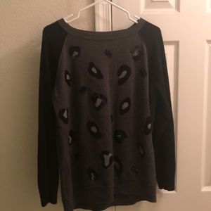 Apt 9 Sequin Cheetah Sweater